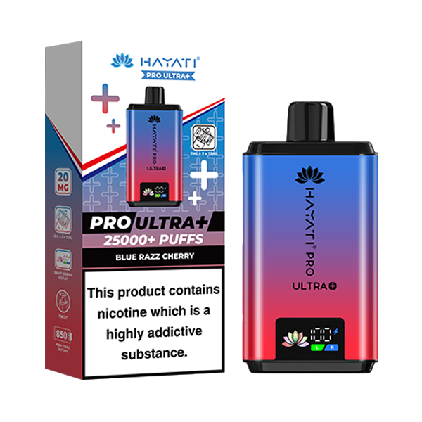 Hayati Pro Ultra Plus 25k Prefilled Pod Kit Flavours