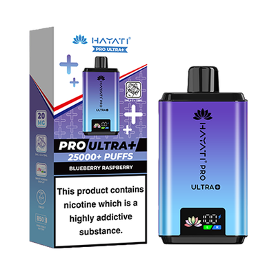 Hayati Pro Ultra Plus 25k Prefilled Pod Kit - Blueberry Raspberry