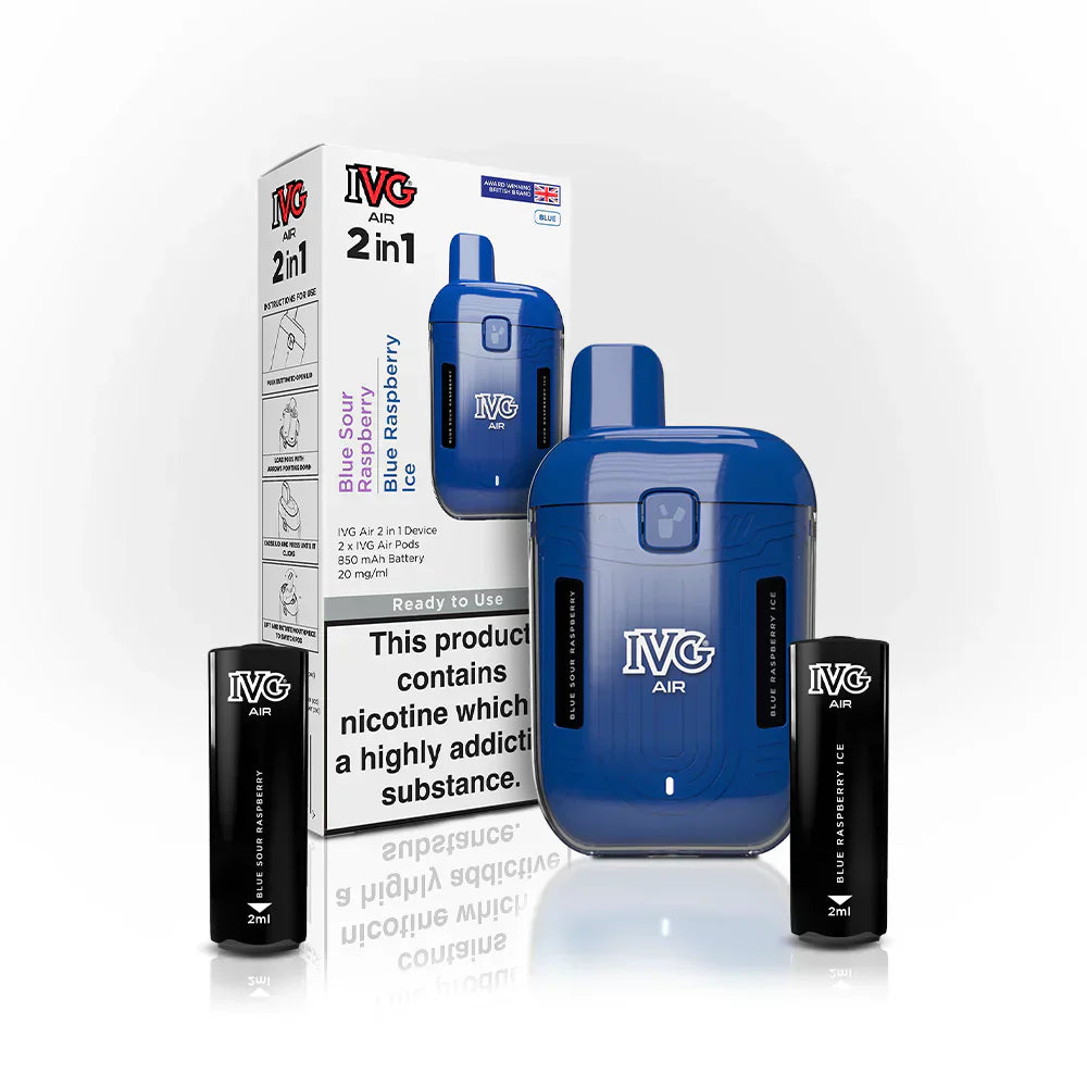 IVG Air 2-in-1 Prefilled Pod Kit Flavours