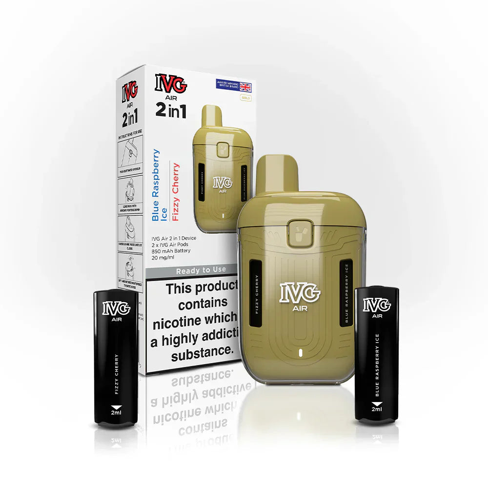 IVG Air 2-in-1 Prefilled Pod Kit Flavours