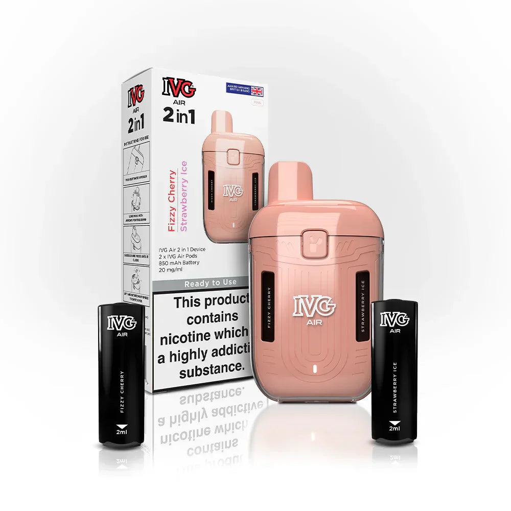 IVG Air 2-in-1 Prefilled Pod Kit Flavours