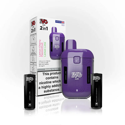 IVG Air 2-in-1 Prefilled Pod Kit - Purple
