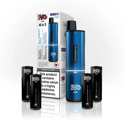 IVG 2400 4-in-1 Prefilled Pod Kit - Blue Edition