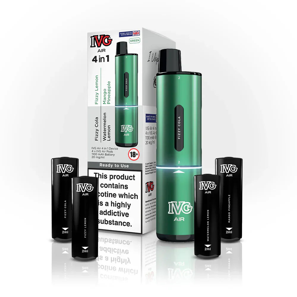 IVG 2400 4-in-1 Prefilled Pod Kit Flavours