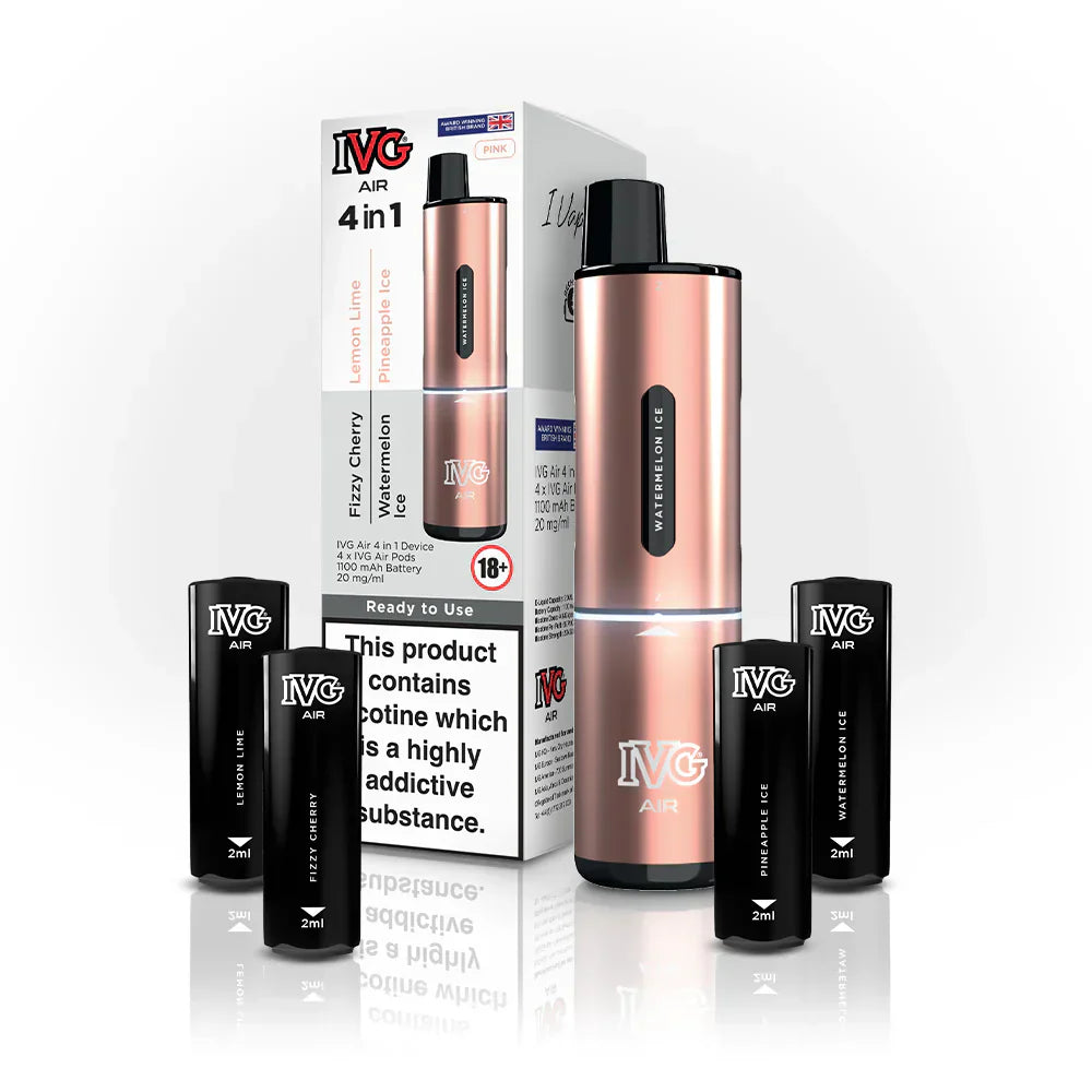 IVG 2400 4-in-1 Prefilled Pod Kit Flavours