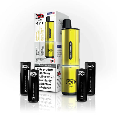 IVG 2400 4-in-1 Prefilled Pod Kit - Yellow Edition