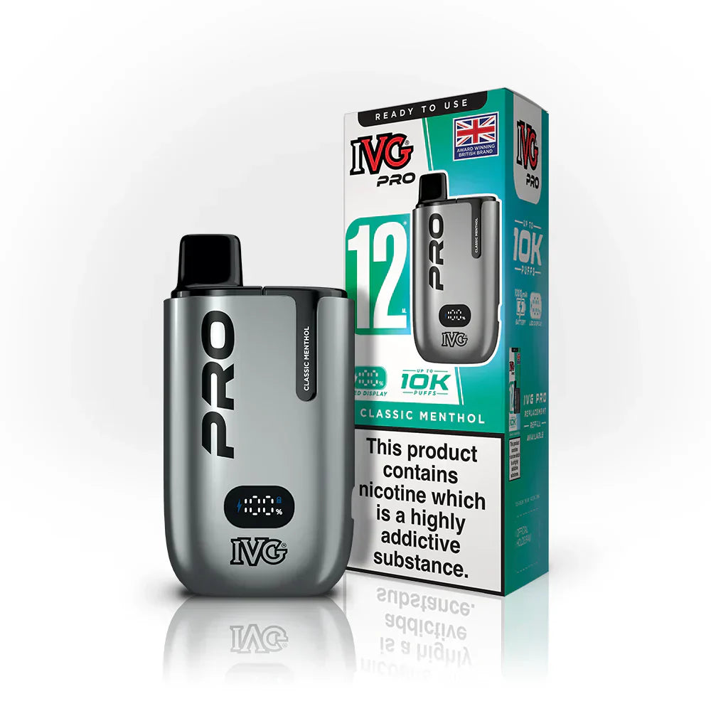 IVG Pro 12 Prefilled Pod Kit Flavours