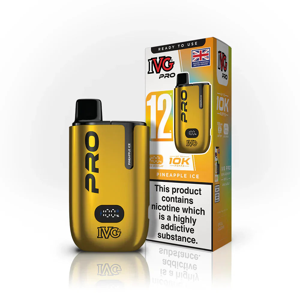 IVG Pro 12 Prefilled Pod Kit Flavours