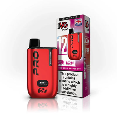 IVG Pro 12 Prefilled Pod Kit - Red Sour Raspberry