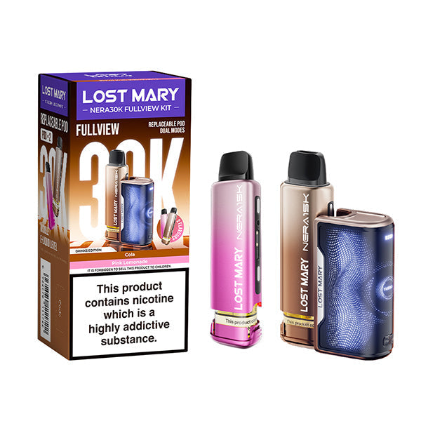 Lost Mary Nera 30K Prefilled Pod Kit – Drinks Edition