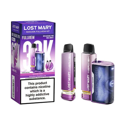 Lost Mary Nera 30K Prefilled Pod Kit – Purple Edition