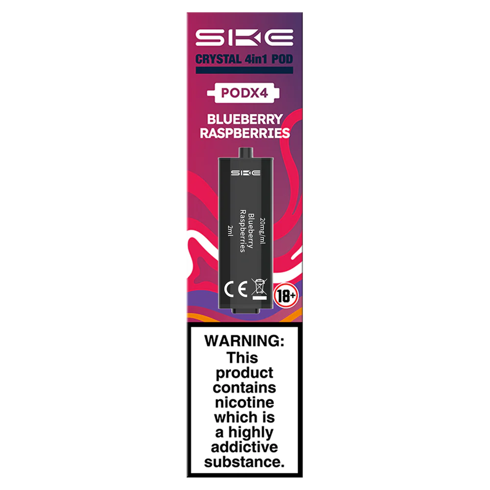 SKE Crystal 4 in 1 Prefilled Pods