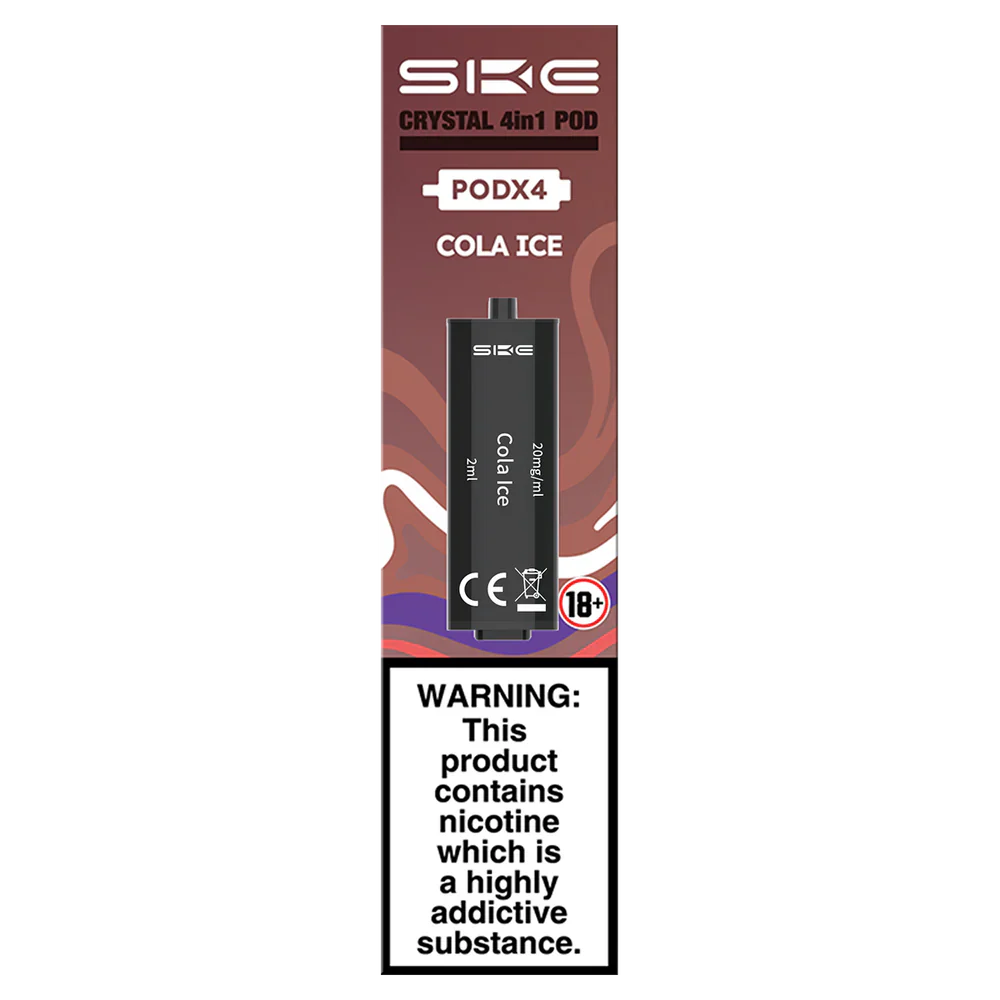 SKE Crystal 4 in 1 Prefilled Pods