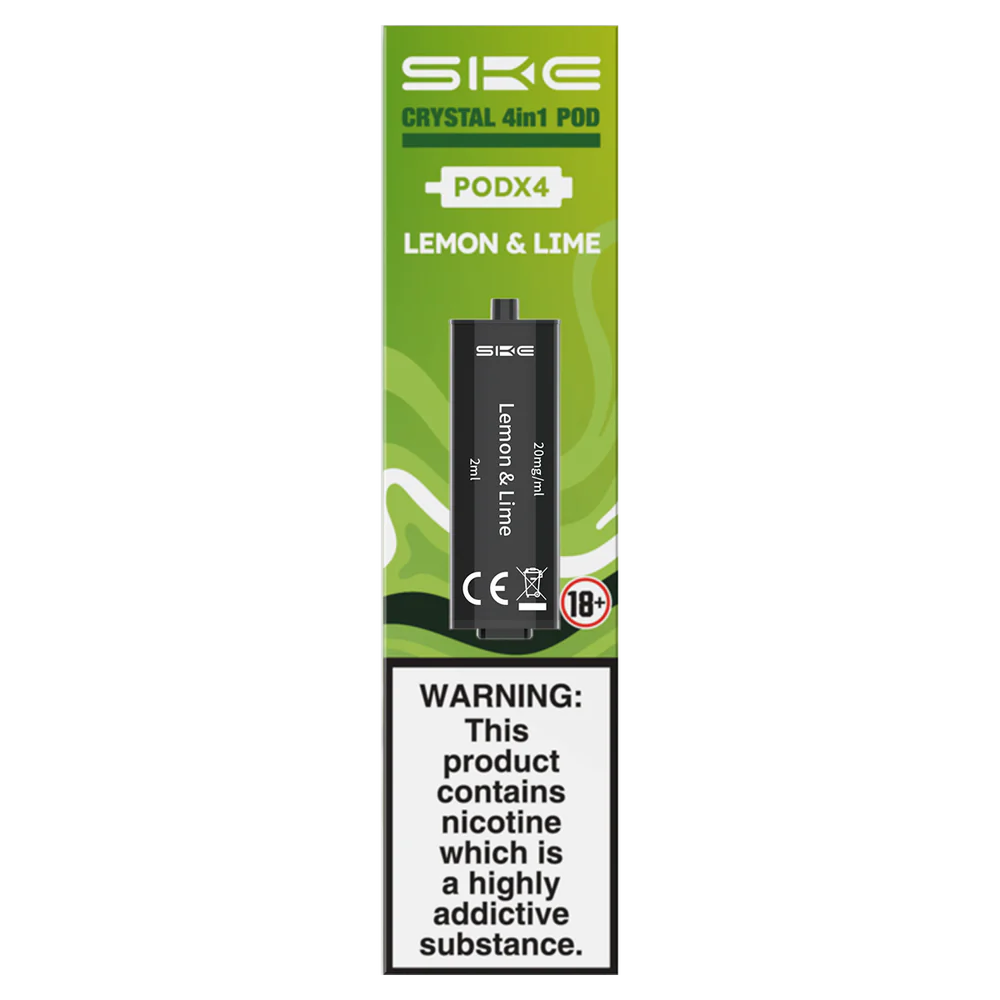 SKE Crystal 4 in 1 Prefilled Pods