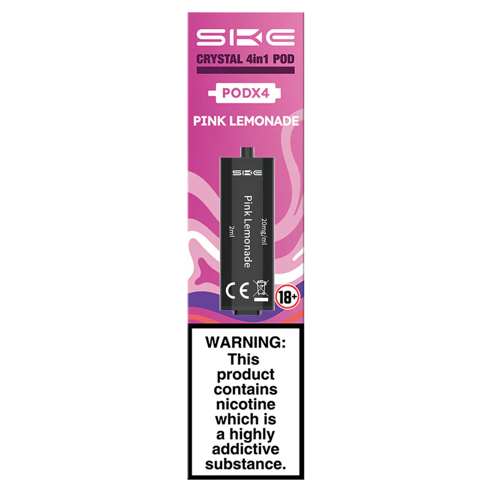 SKE Crystal 4 in 1 Prefilled Pods