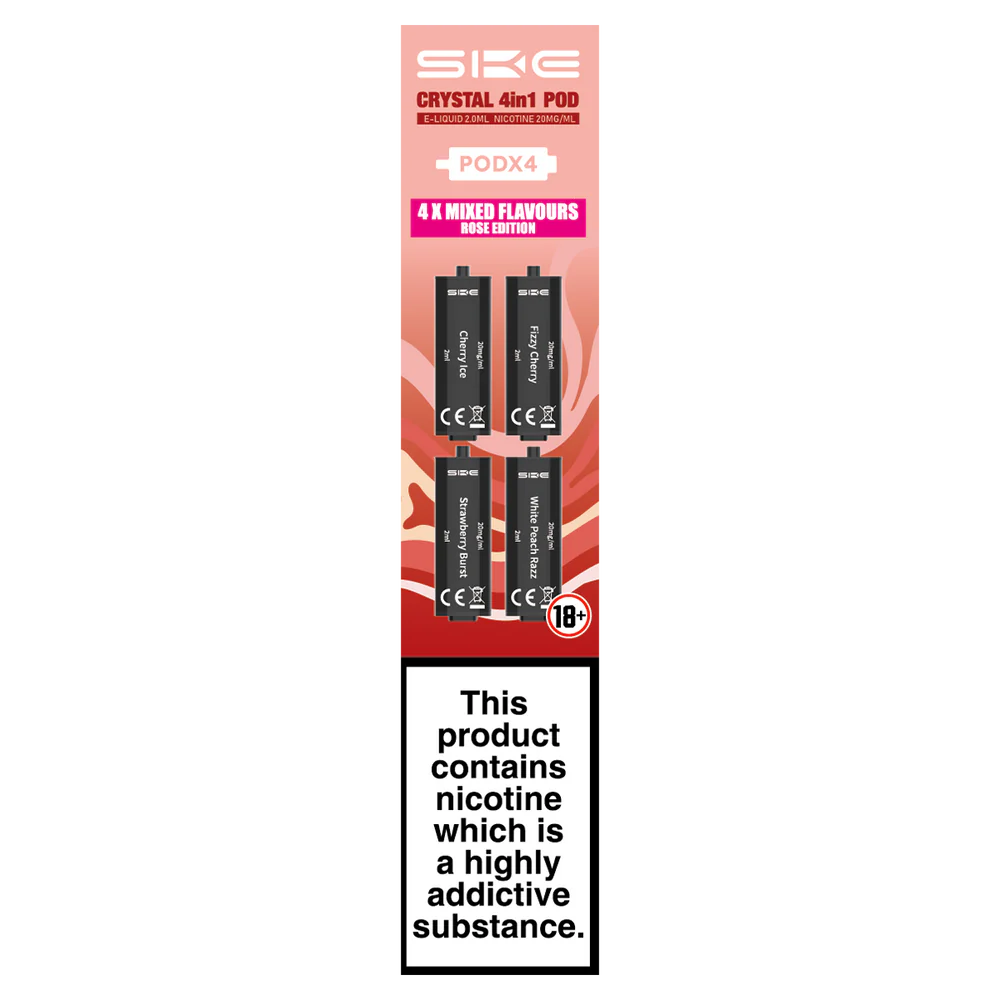 SKE Crystal 4 in 1 Prefilled Pods