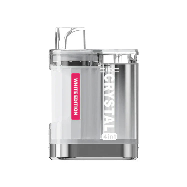 SKE Crystal 4 in 1 Prefilled Pod Kit - White Edition