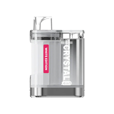 SKE Crystal 4 in 1 Prefilled Pod Kit - White Edition