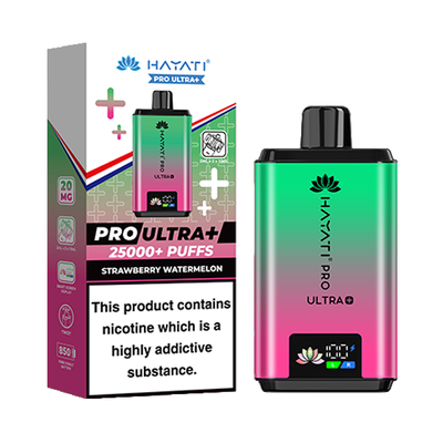 Hayati Pro Ultra Plus 25k Prefilled Pod Kit - Strawberry Watermelon