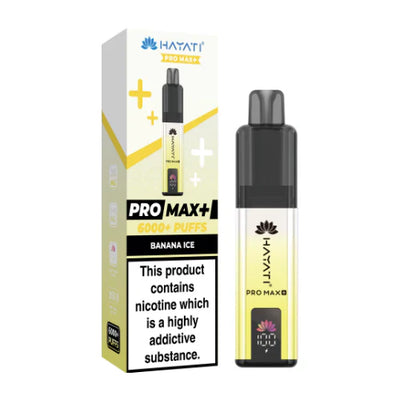 Hayati Pro Max 6K Prefilled Pod Kit - Banana Ice