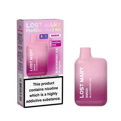 Lost Mary BM600 Prefilled Pod Kit - Blackberry Ice