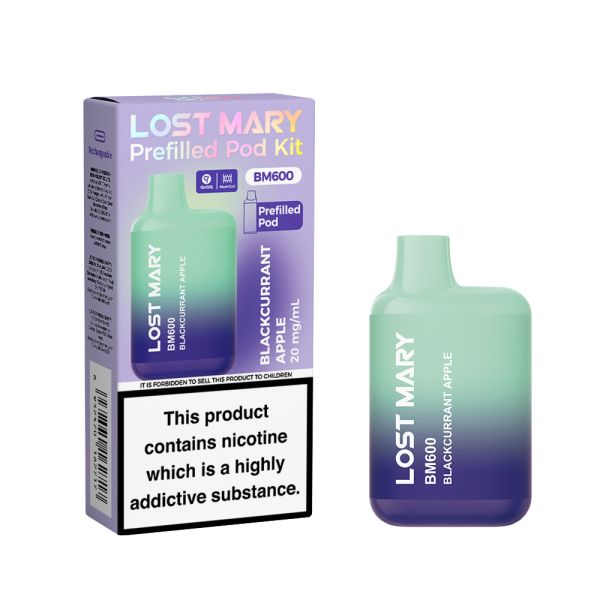 Lost Mary BM600 Prefilled Pod Kit - Blackcurrant Apple