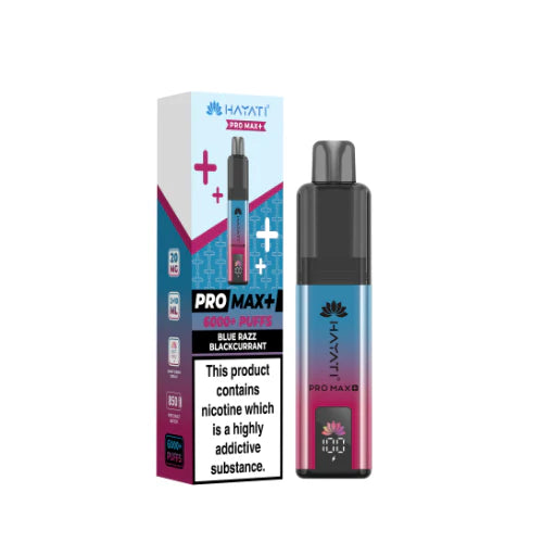 Hayati Pro Max 6K Prefilled Pod Kit - Blue Razz Blackcurrant