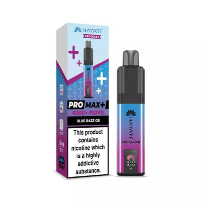 Hayati Pro Max 6K Prefilled Pod Kit - Blue Razz GB