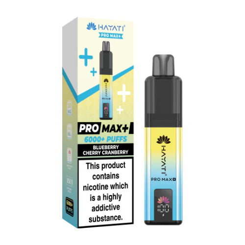 Hayati Pro Max 6K Prefilled Pod Kit - Blueberry Cherry Cranberry