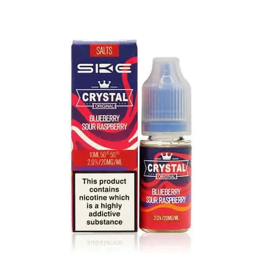 Blueberry Sour Raspberry Crystal Original Nic Salt