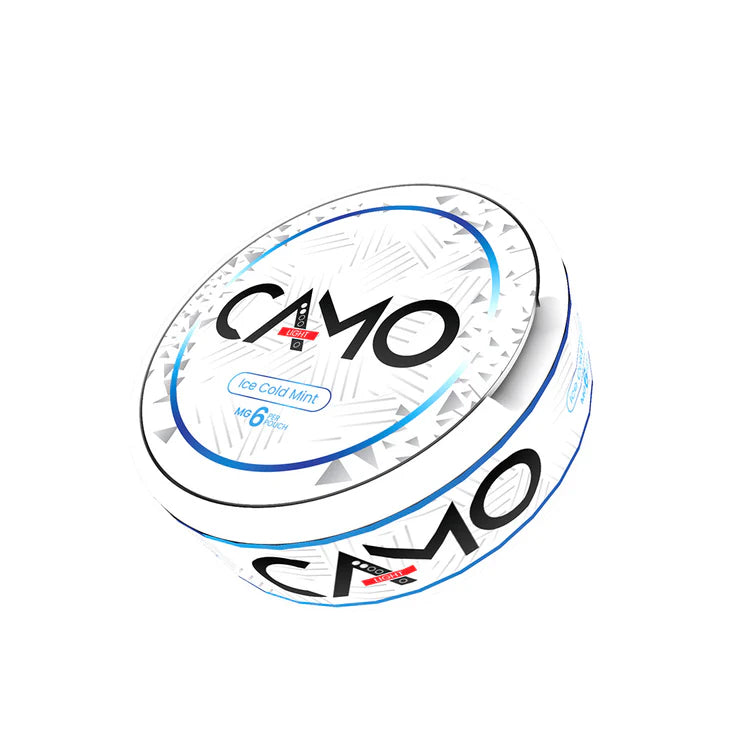 Ice Cold Mint Camo Nic Pouches