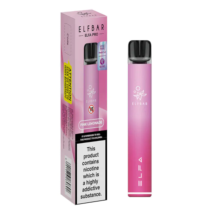 Elfa Pro Pod Kit by Elf Bar Prefilled Pod Kits - Aurora Pink (Pink Lemonade)