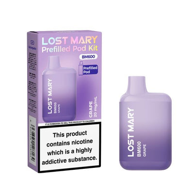 Lost Mary BM600 Prefilled Pod Kit - Grape
