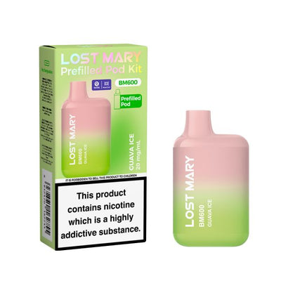 Lost Mary BM600 Prefilled Pod Kit - Guava Ice