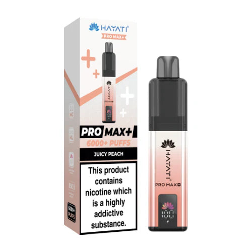 Hayati Pro Max 6K Prefilled Pod Kit - Juicy Peach