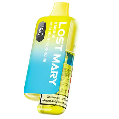 Lost Mary BM6000 Prefilled Pod Kit - Acai Berry Lemonade