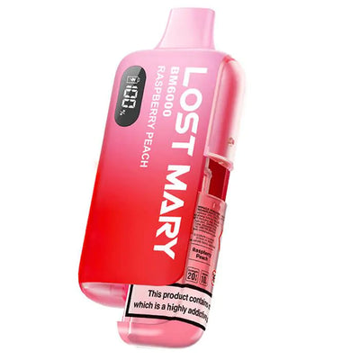 Lost Mary BM6000 Prefilled Pod Kit - Raspberry Peach