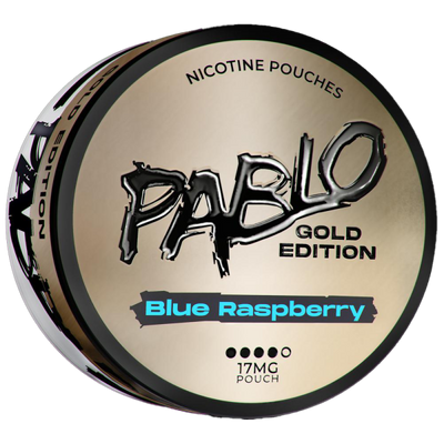 Pablo Gold Edition Blue Raspberry Nicotine Pouch - My Nic Pouch