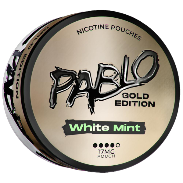 Pablo Gold Edition White Mint Nicotine Pouch - My Nic Pouch