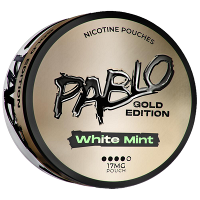 Pablo Gold Edition White Mint Nicotine Pouch - My Nic Pouch
