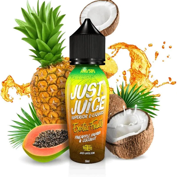 Just Juice 50ml Shortfill – Exotic Range