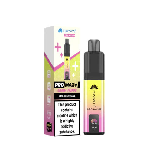 Hayati Pro Max 6K Prefilled Pod Kit - Pink Lemonade