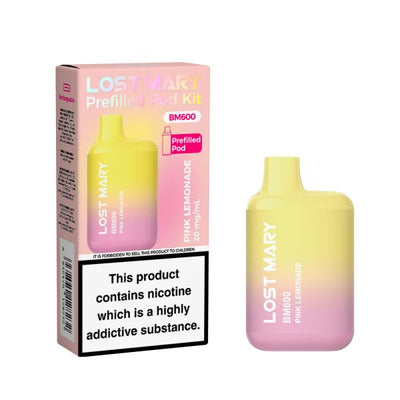 Lost Mary BM600 Prefilled Pod Kit - Pink Lemonade