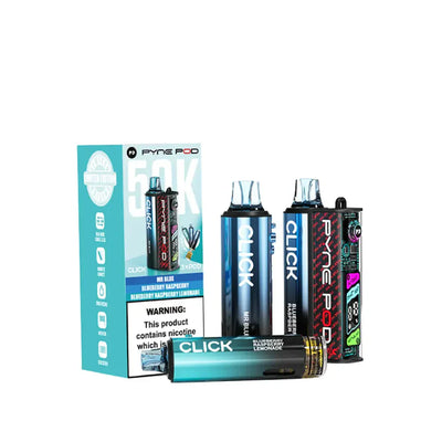 Pyne Click 50K Prefilled Pod Kit - Blue Edition