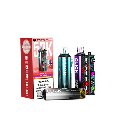 Pyne Click 50K Prefilled Pod Kit - Cherry Edition