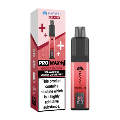 Hayati Pro Max 6K Prefilled Pod Kit - Strawberry Cherry Cranberry