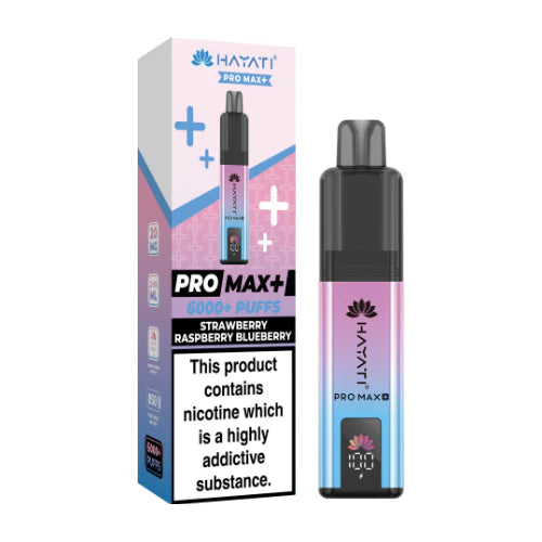 Hayati Pro Max 6K Prefilled Pod Kit - Strawberry Raspberry Blueberry