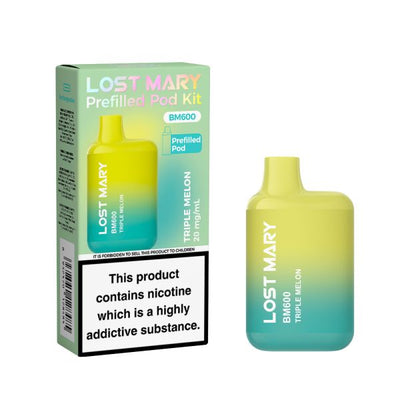 Lost Mary BM600 Prefilled Pod Kit - Triple Melon